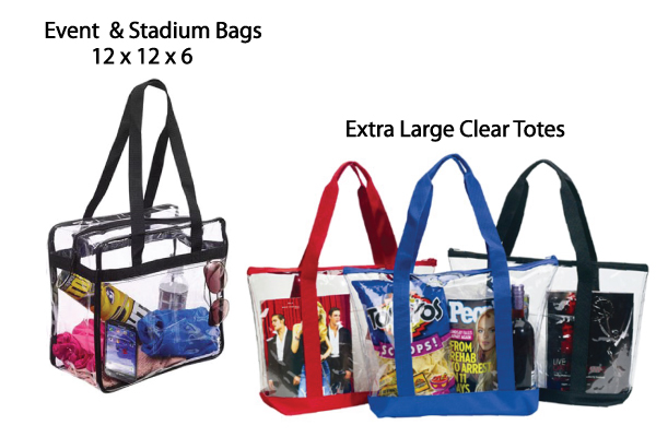 Clear Totes for Security